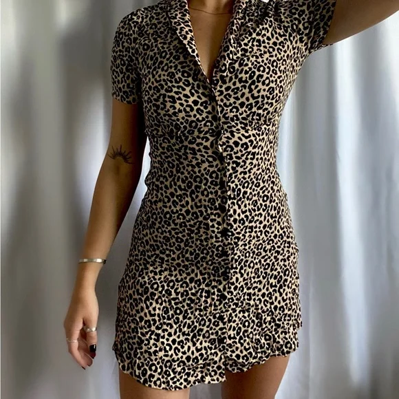 Cheetah Dress - Picture 1 of 3